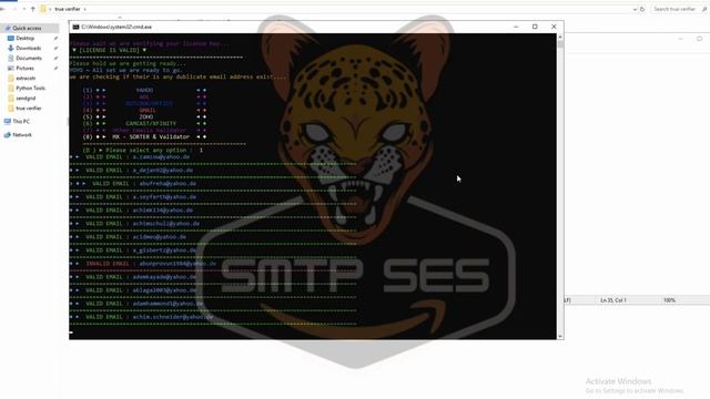 True Email Verifier - SMTPSES смотреть онлайн