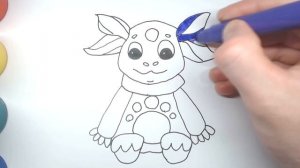 Лунтик — рисуем мультики для детей. Как нарисовать ЛУНТИКА