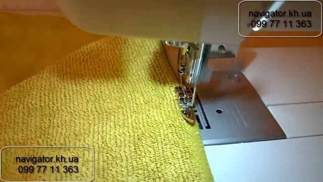 видео Регулируемая для пришивания молний и выполнения строчек в край с острым носом смотреть онлайн