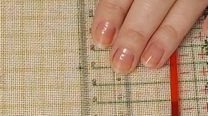 Моя РАЗМЕТКА на гобеленовой сетке