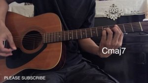 j-hope 'Chicken Noodle Soup (feat  Becky G)'  GUITAR TUTORIAL