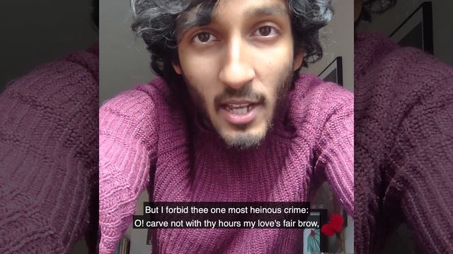 Sonnet 19 | Assad Zaman | Sonnets in Solitude смотреть онлайн