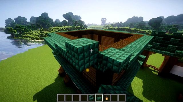 Японская усадьба в майнкрафте! смотреть онлайн