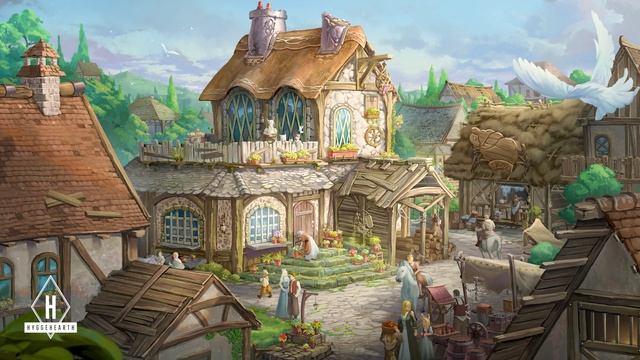 Fantasy Medieval Music: Marketplace Tavern/Inn Ambience vol. 5 #hyggemusic #beautiful #dnd смотреть онлайн
