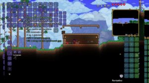 Прохождение Terraria 1.3 #2 ''Искажение и поход в пещеру"