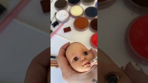 Небольшое видео по росписи куклы Паола Рейна ?