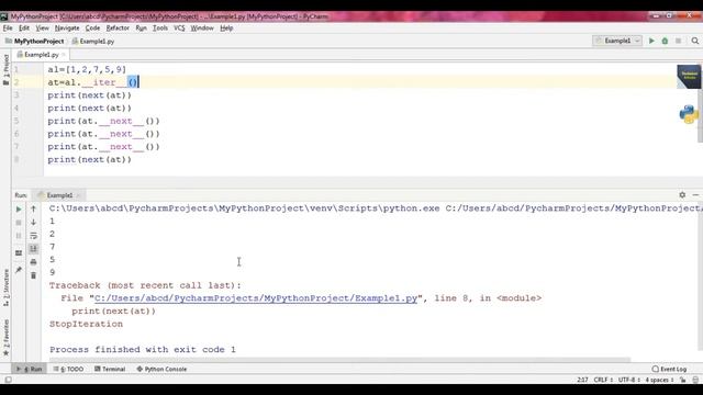 Iterator in Python Language |  Generator in Python | Python Tutorial for Beginners