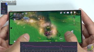 Samsung Galaxy S24 Ultra test game Genshin Impact Max Graphics Highest 60 FPS | Snapdragon 8 Gen 3
