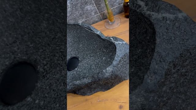 Black Swan. Раковина из камня
