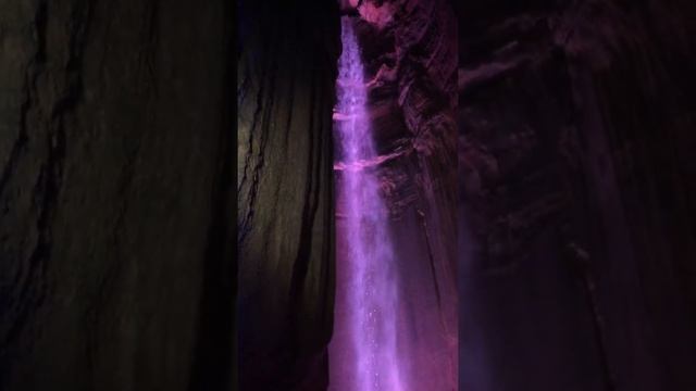 TALLEST AND DEEPEST UNDERGROUND WATER FALLS | RUBY FALLS | TENNESSEE | USA