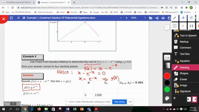Example 1 Simple Iteration Method Part 1 смотреть онлайн