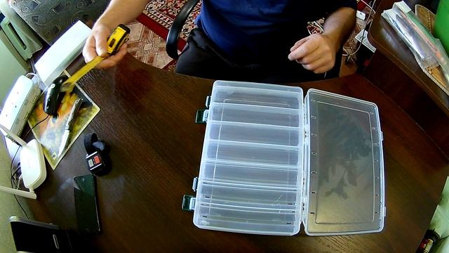 Рыболовная коробка для больших воблеров с Алиэкспресса. смотреть онлайн