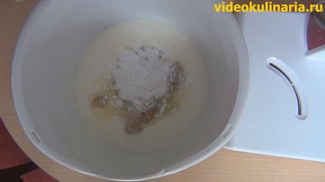 Рецепт - Дрожжевое тесто от videokulinaria.ru смотреть онлайн