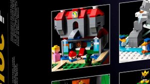 LEGO Super Mario 64 Peach's Castle Question Block 2021 D2C set!