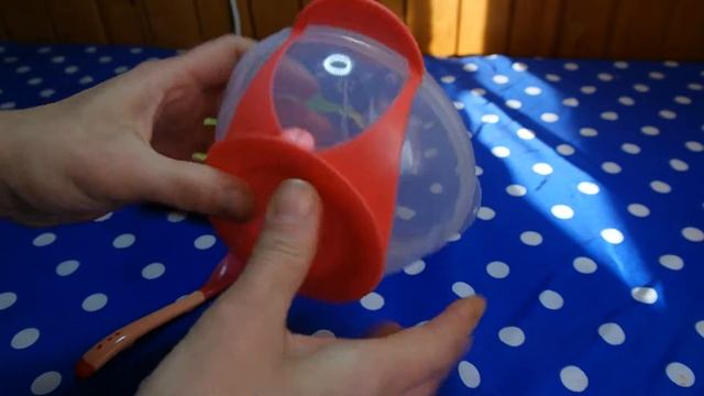 Тарелка на присоске с крышкой и термочувствительной ложкой kurnosiki смотреть онлайн