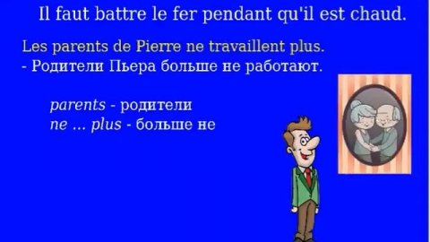 Урок французского 4. Перевод текста Моя семья #французскийязык
