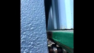 Установка откатных ворот для Дачи