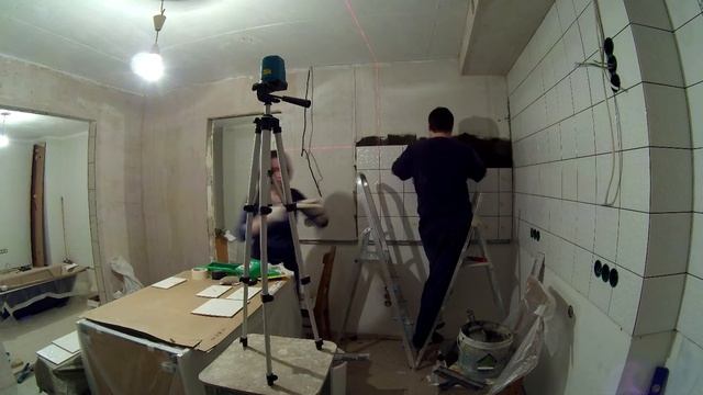 2019 11 09 Timelapse Ремонт Кухня плитка часть 4 смотреть онлайн