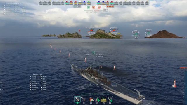 World of Warships 25.05.2021 00-16 Салем 10уровень Крейсер США  #WorldofWarships #Salem #WoWs