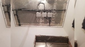 Черновой электромонтаж квартиры выполненный по дизайн-проекту