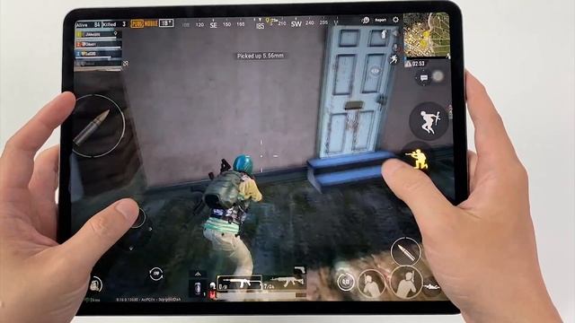iPad Pro 12.9 inch Wifi 128GB (2020) test game Pubg Mobile | Apple A12Z Bionic