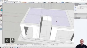 SketchUp i V-Ray projektowanie salonu i łazienki [cz.2/9]