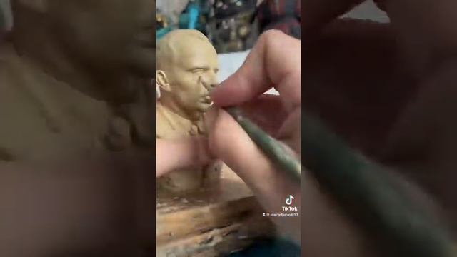 #скульптура#бюст#портрет#лепка #art #ukraine #искусство #пластика #пластилин #мир