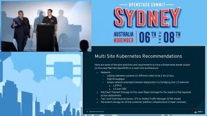 Bringing Worlds Together Designing and Deploying Kubernetes on an OpenStack multi-site environment