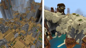 ТОП 3 САМЫХ ЛУЧШИХ СИДА НА ДЕРЕВНЮ В МАЙНКРАФТ ПЕ 1.20.73