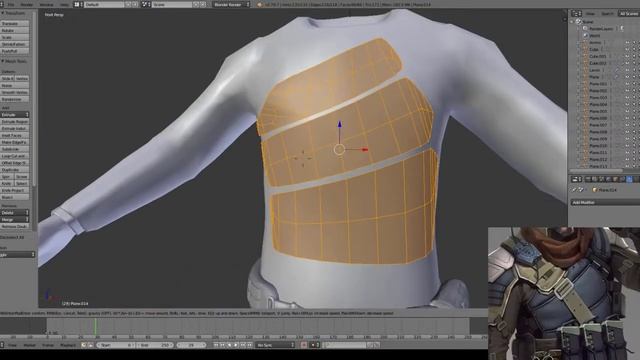 Character modeling concept art || Моделирование персонажа по концепт арту смотреть онлайн