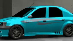 3D Тюнинг Renault Logan