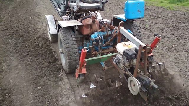 Фреза для минитрактора без Вома. смотреть онлайн