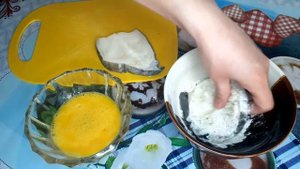 Стейк зубатки в кляре. Самая сочная зубатка в кляре.