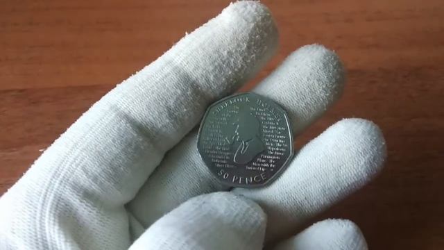 Шерлок Холмс Великобритания 50 пенсов, 2019