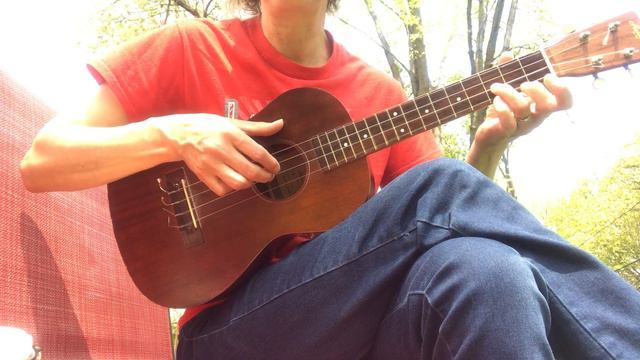 Pentatonic Scale on Baritone Ukelele/Top 4 strings of a Guitar смотреть онлайн