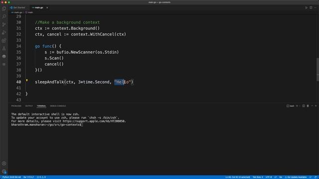 Golang Contexts | Golang Tutorial For Beginners смотреть онлайн