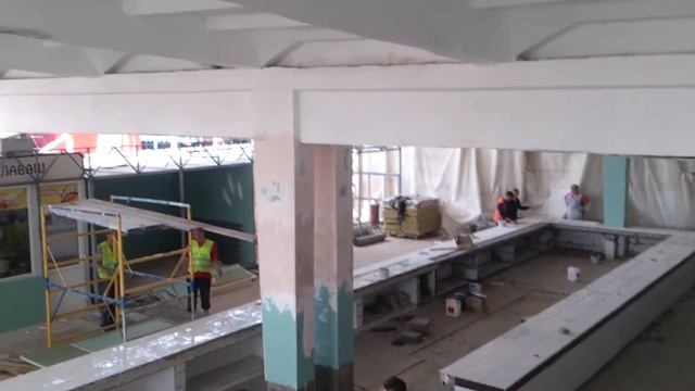 Покраска потолков на рынке смотреть онлайн