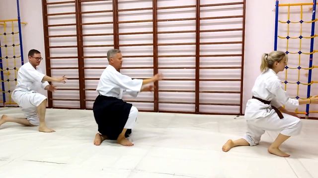 Ushiro hanten ukemi exercise смотреть онлайн