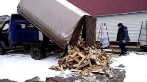 Газель самосвал в деле.