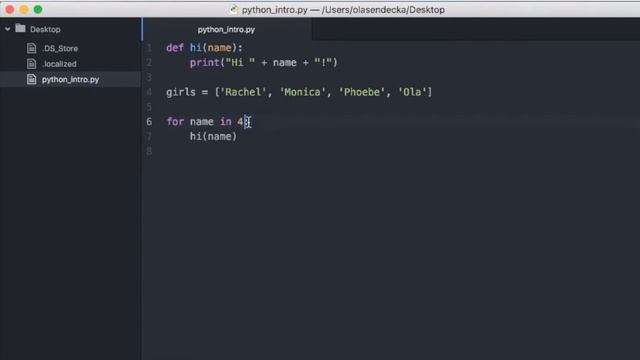 Python Basics: For Loop смотреть онлайн