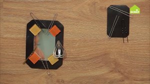 Как удобно хранить шпильки и заколки. Магнит для хранения аксессуаров. Храним заколки под рукой