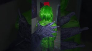 Minecraft Creeper Girl vs Enderman Night Monster! #minecraft #monster #funny