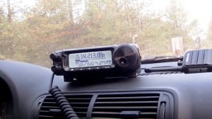 Yaesu FT-891 и самодельная КВ-УКВ авто антенна.