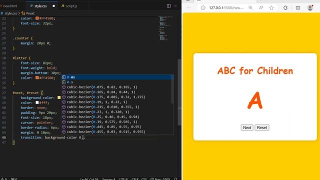 How to Create Learn to Build an ABC Learning Web App for Kids! With HTML, CSS and JavaScript