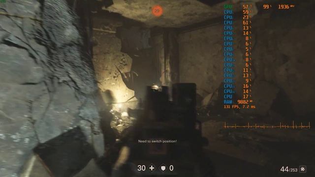 Wolfenstein II 1440p GTX 1080ti Aorus Xtreme Edition, I7-7820x смотреть онлайн