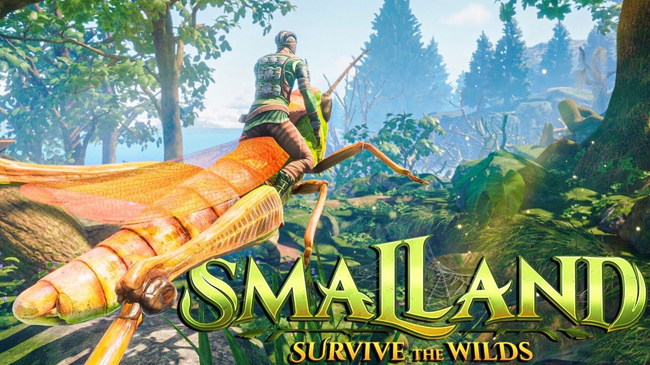#Smalland_ Survive the Wilds. #Оседлаем стрекозу и ищем старика #историка! #smallandsurvivethewilds