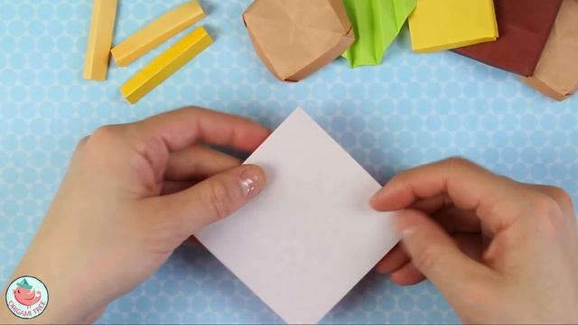 Origami Fries Tutorial - How to Fold a Origami French Fries - Paper Origami Food Tutorial!