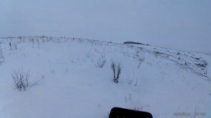 Мотобуксировщик Балтмоторс по насту