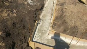 Траншея под ленточный фундамент, экскаватором или лопатой_Часть 2