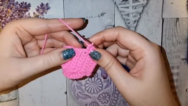 Объемное сердечко - валентинка крючком / Crochet heart ?